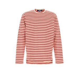Junya Watanabe Men Embroidered Cotton Oversize T-Shirt